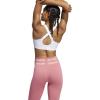 imageadidas Womens Ultimate AEROREADY Fitness Gym Training Pilates Yoga High Support Workout BraWhite