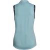 imageadidas Womens Ultimate365 Printed Sleeveless Golf Polo ShirtHazy Sky