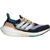 imageadidas Womens Ultraboost 21 Running ShoeBlackWhiteViolet Tone