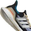 imageadidas Womens Ultraboost 21 Running ShoeBlackWhiteViolet Tone