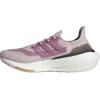 imageadidas Womens Ultraboost 21 Running ShoeIce PurpleWhiteRose Tone
