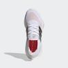 imageadidas Womens Ultraboost 21 Running ShoeWhiteBlackSolar Red