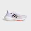 imageadidas Womens Ultraboost 21 Running ShoeWhiteBlackSolar Red