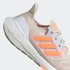 imageadidas Womens Ultraboost 22 Running ShoeAluminaBeam OrangeBlack