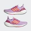 imageadidas Womens Ultraboost 22 Running ShoeBliss LilacBeam OrangePulse Magent