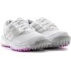 imageadidas Womens W Response Bounce 2 Golf ShoeBlanco Plata Morado