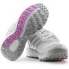 imageadidas Womens W Response Bounce 2 Golf ShoeBlanco Plata Morado