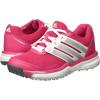 imageadidas Womens W Response Bounce 2 Golf ShoeRosa Blanco Plata