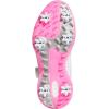 imageadidas Womens W Response Bounce 2 Golf ShoeWhiteSilverScreaming Pink