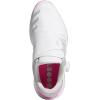 imageadidas Womens W Response Bounce 2 Golf ShoeWhiteSilverScreaming Pink