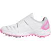 imageadidas Womens W Response Bounce 2 Golf ShoeWhiteSilverScreaming Pink