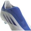 imageadidas X Speedflow3 Firm Ground Cleats MensWhiteLegacy IndigoBlue Laceless