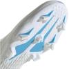 imageadidas X Speedflow3 Firm Ground Cleats MensWhiteLegacy IndigoBlue Laceless