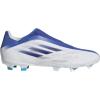imageadidas X Speedflow3 Firm Ground Cleats MensWhiteLegacy IndigoBlue Laceless