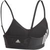 imageadidas womens All Me 3stripes BraBlackWhite