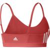 imageadidas womens All Me 3stripes BraCrew RedWhiteWhite