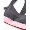 imageadidas womens All Me 3stripes BraGrey Six