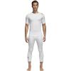 imageadidas Mens Alphaskin Sport 34 Length TightsWhite