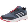 imageadidas Mens Duramo Protect Running ShoeWonder SteelHalo SilverVivid Red