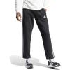 imageadidas Mens Essentials 3Stripes Regular Tricot PantsBlack