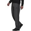 imageadidas Mens Essentials 3Stripes Regular Tricot PantsDark Grey HeatherBlack