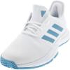 imageadidas Mens Gamecourt M SneakerWhiteHazy BlueHalo Blue