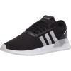 imageadidas Originals Womens UPath Running ShoeBlackSilver MetallicWhite