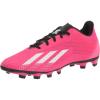 imageadidas UnisexAdult Speedportal4 Flexible Ground Soccer ShoesTeam Shock PinkWhiteBlack