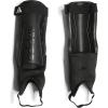 imageadidas UnisexAdult Tiro Soft Ground Match Shin GuardsBlackWhiteIron Metallic