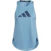 imageadidas Womens Badge of Sport Logo TankHazy BlueCrew NavyCrew Navy