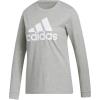 imageadidas Womens Badge of Sport TeeMedium Grey Heather