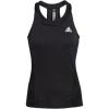 imageadidas Womens Club Tennis TankBlackWhite