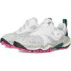 imageadidas Womens Codechaos Boa 25 Spikeless Golf Shoes SneakerFootwear WhiteSilver MetallicCollegiate Green