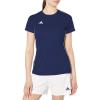 imageadidas Womens Core 18 Training JerseyDark BlueWhite