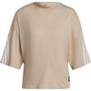 imageadidas Womens Future Icons 3Stripes TeeHalo Blush