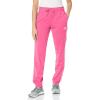 imageadidas Womens Plus Size Essentials Fleece Tapered Cuff PantsPulse MagentaWhite
