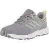 imageadidas Womens S2g Spikeless Golf ShoesGrey ThreeSilver MetallicPulse Lime