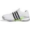imageadidas Womens Tour360 24 Golf ShoesFootwear WhiteCore BlackGreen Spark
