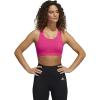 imageadidas Womens Ultimate AEROREADY Fitness Gym Training Pilates Yoga High Support Workout BraTeam Real MagentaVivid Red