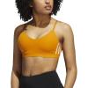 imageadidas womens All Me 3stripes BraFocus OrangeHalo Blush
