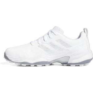 imageAdidas Mens Golf CODECHAOS 25 Spikeless ShoesFootwear WhiteSilver MetallicGrey Two