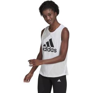 imageAdidas Womens BlackWhite Big Logo Tank Top  MediumWhiteBlack
