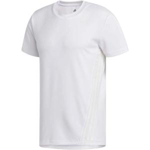 imageadidas Mens Aero 3S Crew Neck Short Sleeve Athletic Training Casual Tops Casual  WhiteWhite