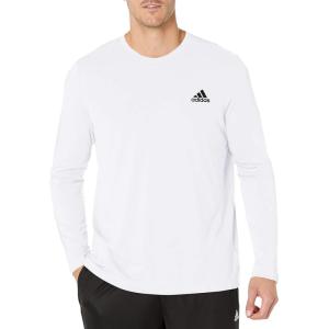 imageadidas Mens Aeroready Designed 2 Move Feelready Sport Long Sleeve TeeWhite