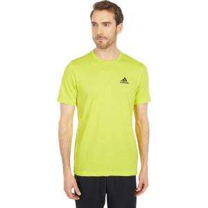 imageadidas Mens Aeroready Designed 2 Move Feelready Sport TeeAcid YellowBlack