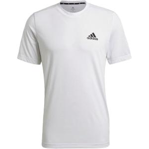 imageadidas Mens Aeroready Designed 2 Move Feelready Sport TeeWhiteBlack