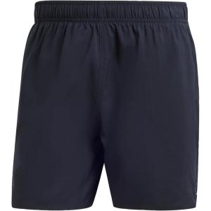 imageadidas Mens Classic 3Stripes Swim ShortsBlack  Lucid Lemon