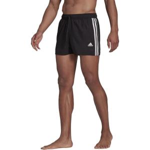 imageadidas Mens Classic 3Stripes Swim ShortsBlack