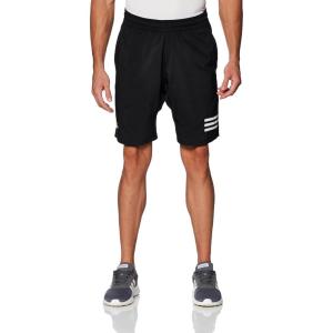 imageadidas Mens Club Tennis 3Stripes ShortsBlackWhite