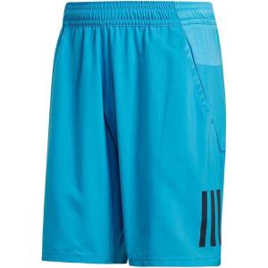 imageadidas Mens Club Tennis 3Stripes ShortsShock CyanBlack